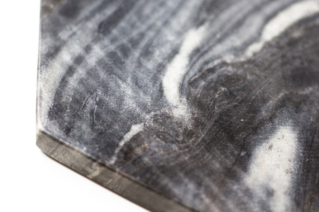 Hexagon - Grey Marble